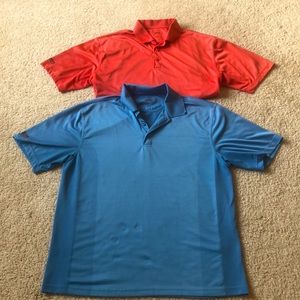 2 Men’s size Large Ashworth shirts